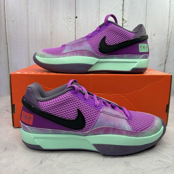 Nike Ja 1 Christmas Mens Sz 6.5/Womens Sz 8 Purple Basketball Shoes FV5558-500 main image 7